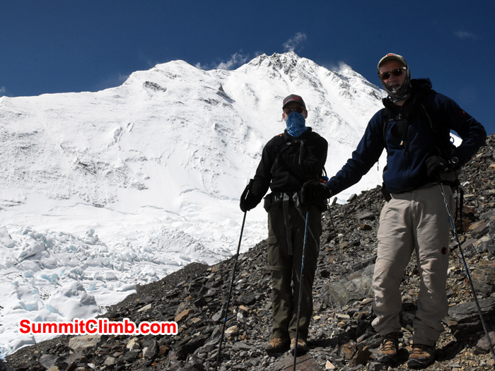 John and Edmond are in ABC. Photo-Katya John and Edmond are in ABC. Photo-Katya