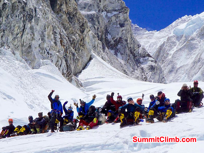 Looking back at the backup. Many of my teamates are in this group