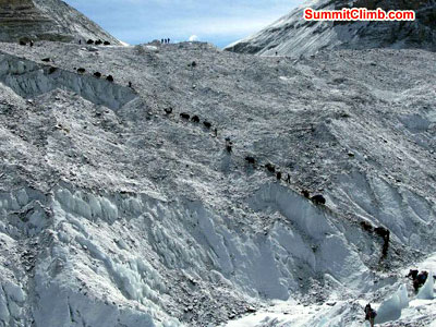 everest climb New tingri