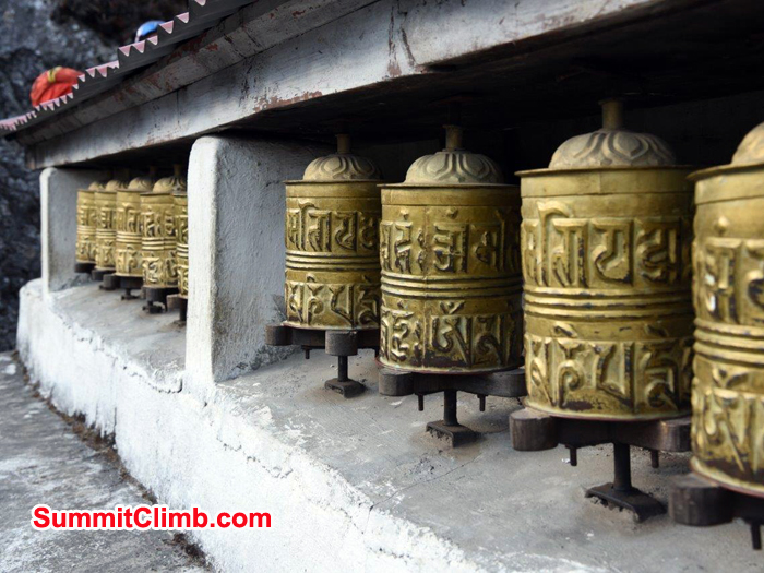 Player wheel in khumbu valley