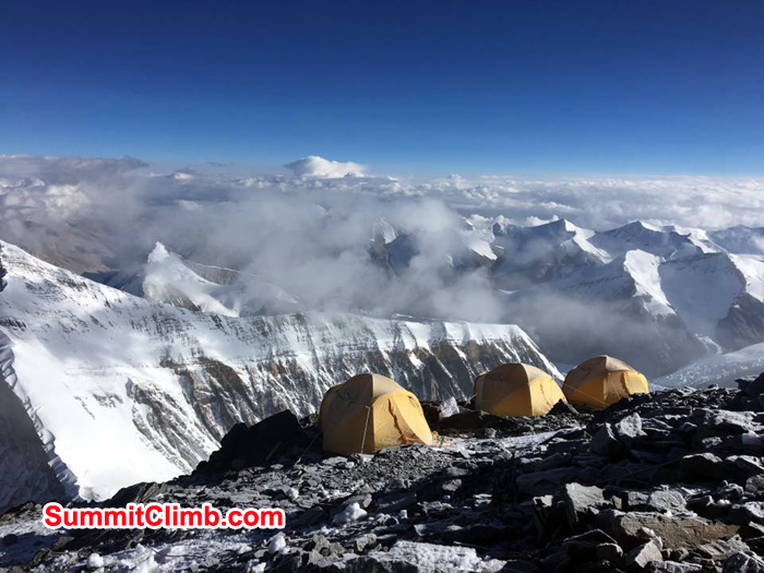 Tents at camp 2