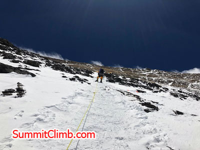 everest climb New tingri