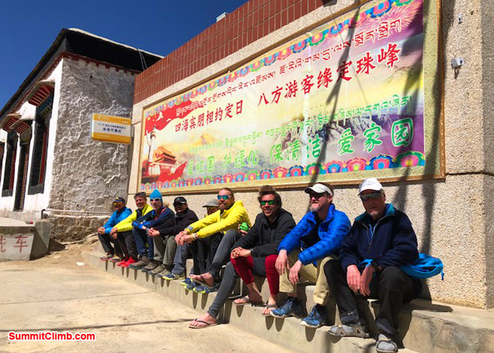 everest climb New tingri