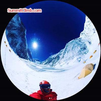 Everest summit on May 23, 2018