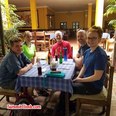 team mates at Kathmandu