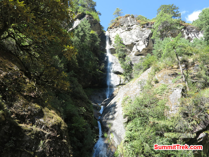 Water fall near to Toktok. Photo Matthew Slater