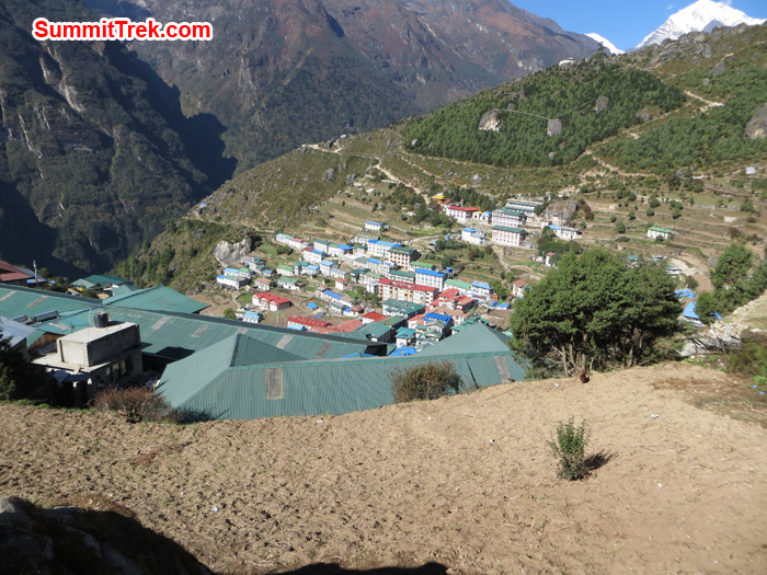 Namche Bazaar, Capital of Khumbu. Photo by Daniel