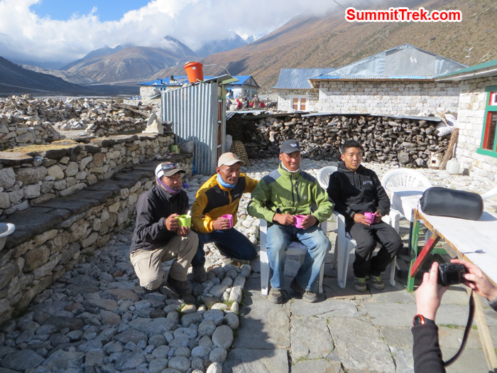 SummitClimb Super Sherpa in Periche. Photo by Daniel Haraburda Joseph.