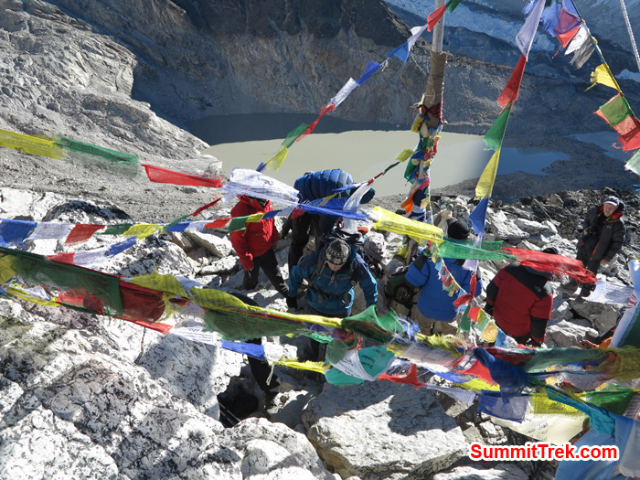 Player flag flying. Photo by Matthew Slater.