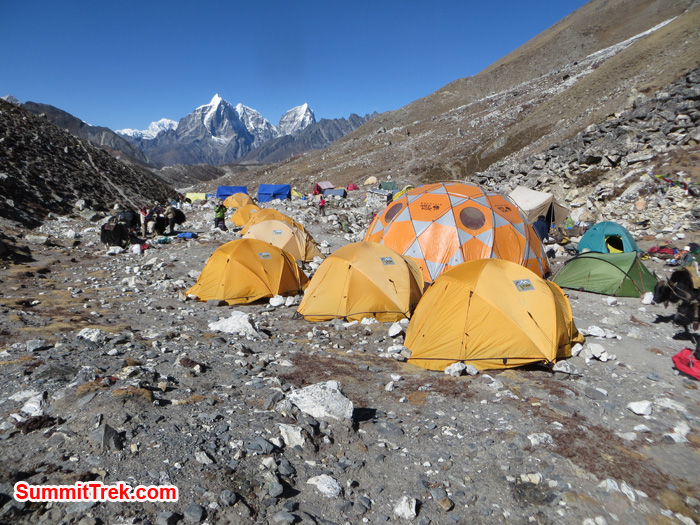 Island Peak base camp. Photo by Daniel Haraburda Joseph