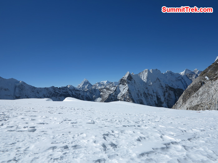 View from High camp. Photo Matthew Slater