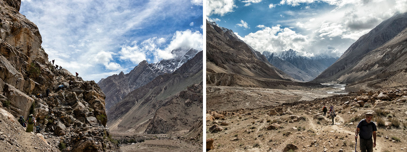 The trek begins First days on the trail