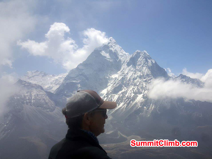 Bit cloudy at Pheriche