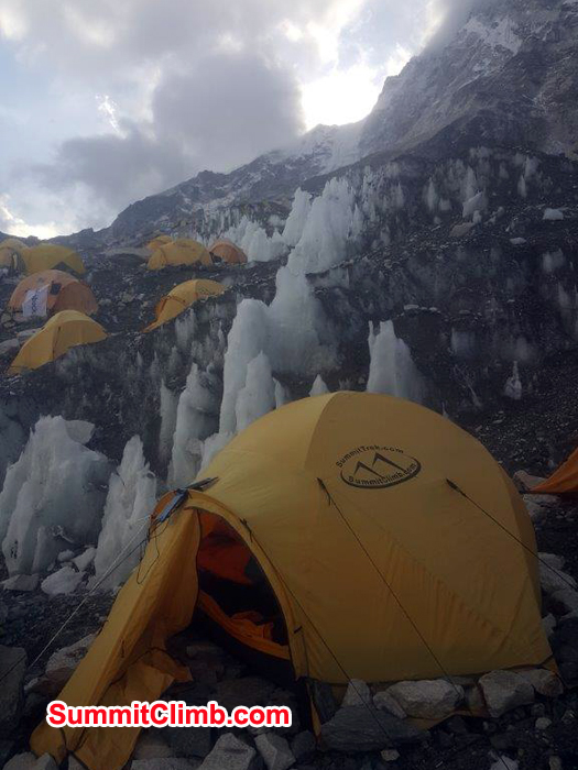 SummitClimb tent at everest basecamp
