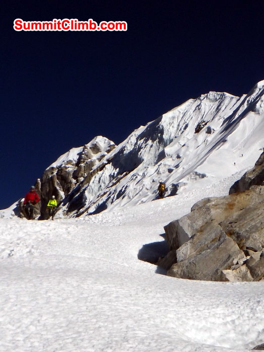 Crampon Point at Lobuche. Photo Warwick Van Aardt
