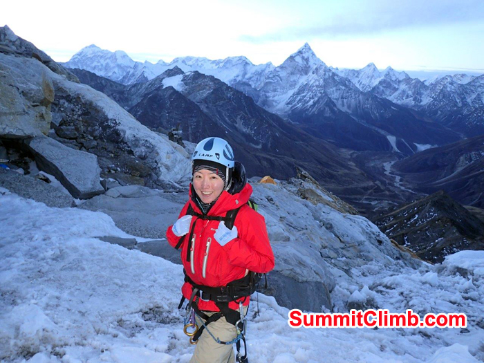 Ready at High camp for summit