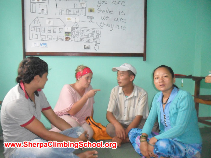 Sherpa School summitclimb