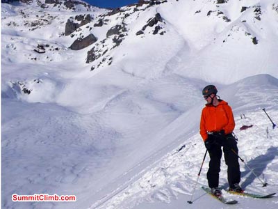Winter Glacier School organised by SummitClimb