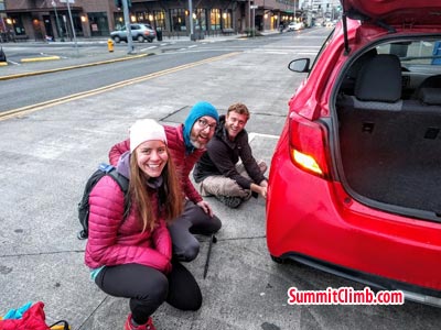 Winter Glacier School organised by SummitClimb