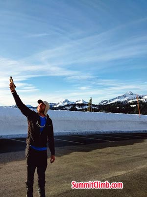 Winter Glacier School organised by SummitClimb