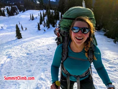 Winter Glacier School organised by SummitClimb