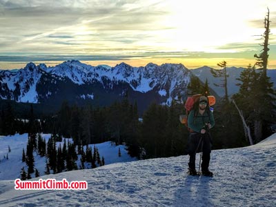 Winter Glacier School organised by SummitClimb