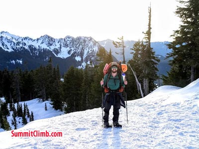 Winter Glacier School organised by SummitClimb