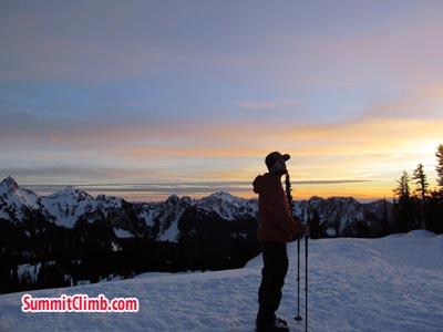 Winter Glacier School organised by SummitClimb