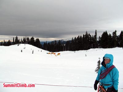 Winter Glacier School organised by SummitClimb