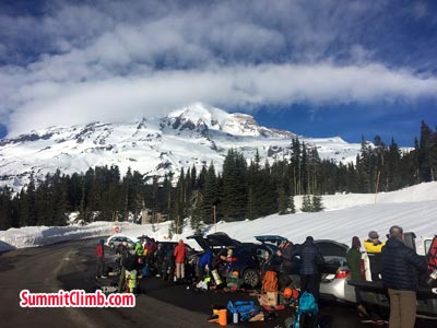 Winter Glacier School organised by SummitClimb