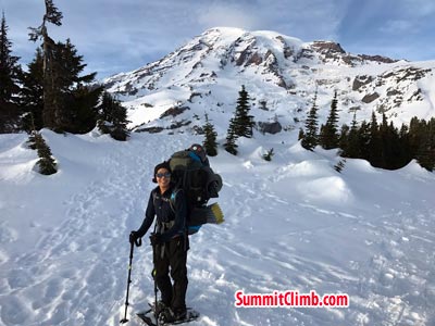 Winter Glacier School organised by SummitClimb
