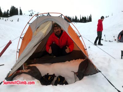 Winter Glacier School organised by SummitClimb