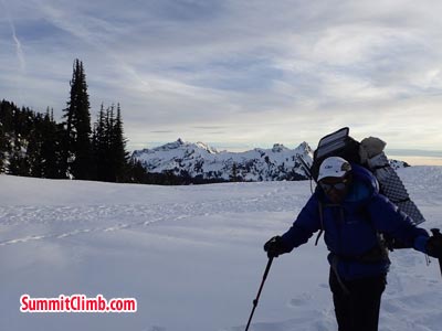 Winter Glacier School organised by SummitClimb