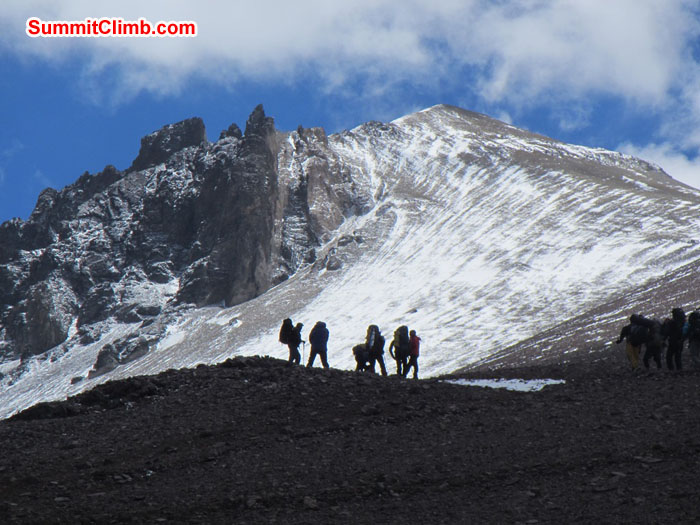 Way to camp 1 Way to camp 1