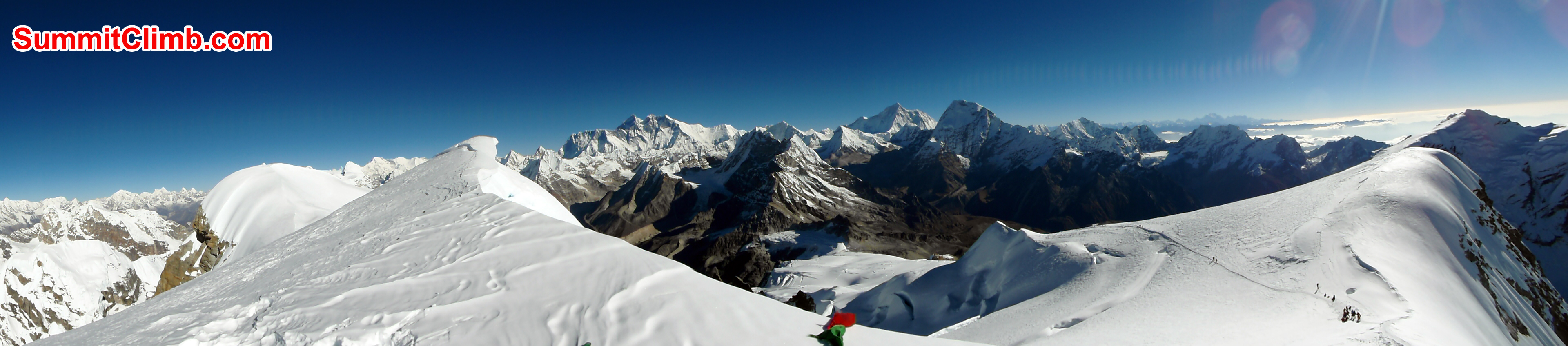 Panaromic view from Mera Peak Summit