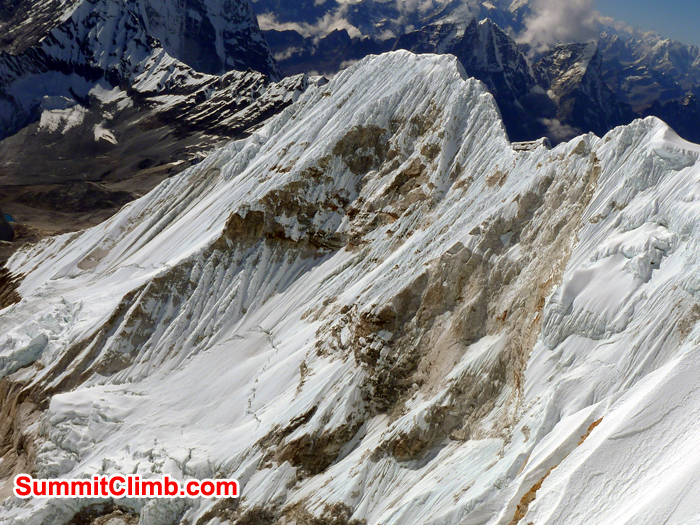 View from decending down from the mountain