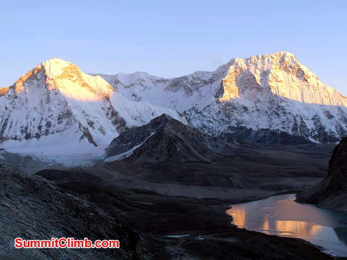 mountain view sun shine