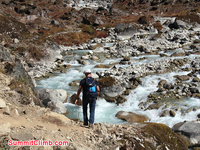 roads with water flowing