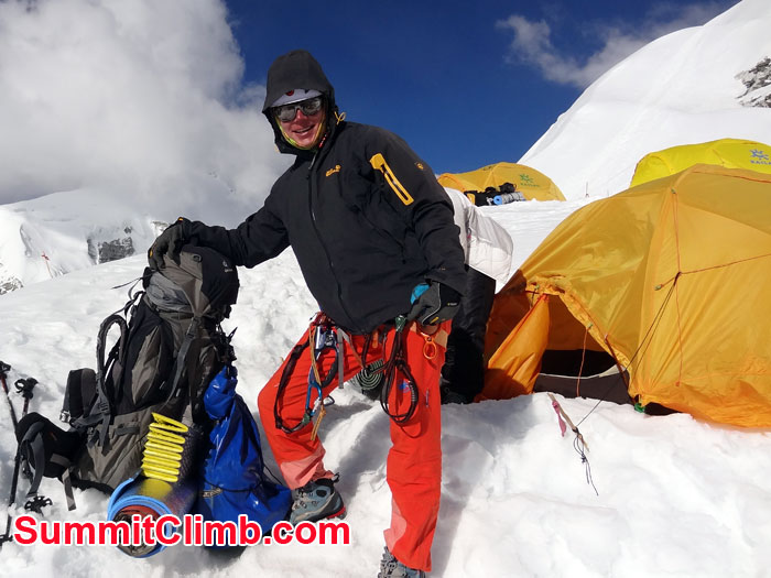 Being ready in camp site. Photo Claas