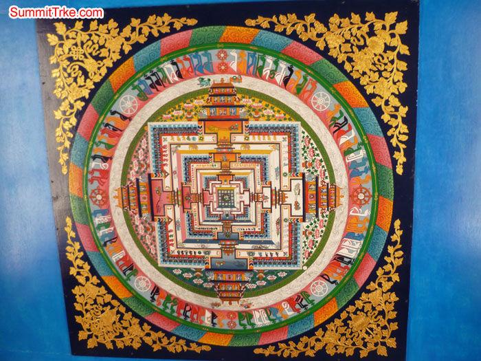 buddhist Thangka. Photo Scott