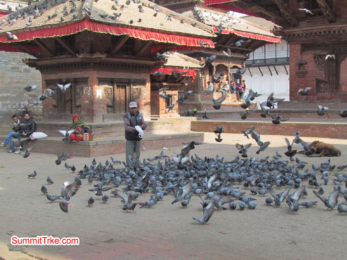 Kathmandu Darbar Square, nice place to visit. Photo Luke and Aless.