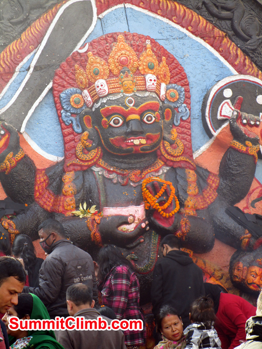 Hindu God. Photo Meryl Lipman