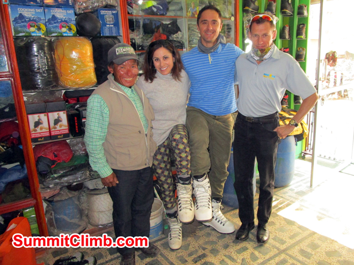 Team at Personal Equipment Store. Photo Meryl Lipman