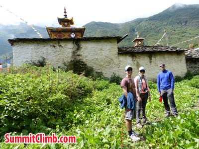 Monastry at Samagaon. Photo Eugene V