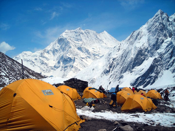 manaslu base camp