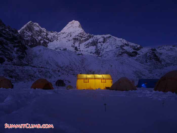 Ama Dablam, Amadablam at night Ama Dablam, Amadablam at night