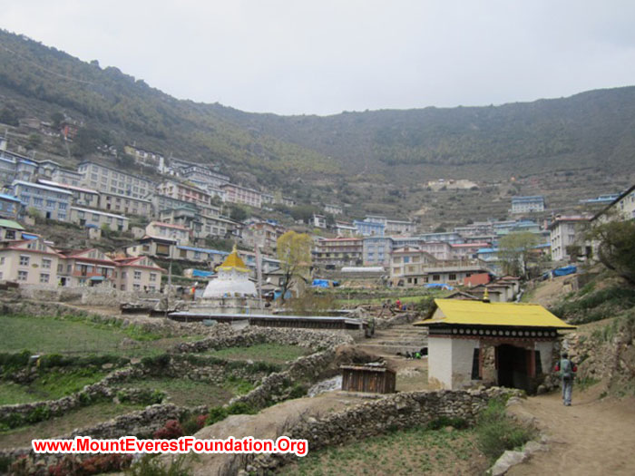 Namche! Photo Nate Janega