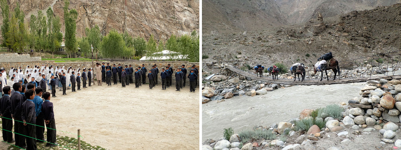 Students Askole school