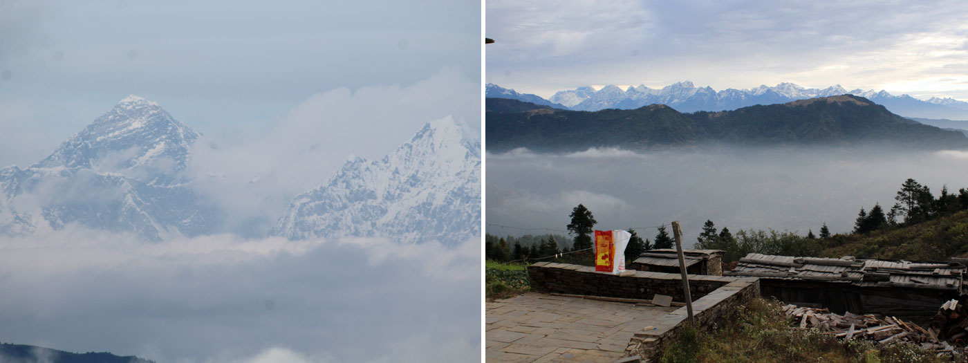 The Everest Yet another beautiful day from Jafre