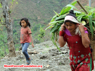 nepal volunteer trek, monastory room